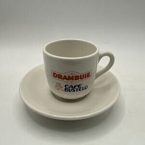 Drambuie Cafe Bustelo Cups & Saucers Set Of 6 Mayer China •